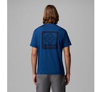 Columbia - Maglia tecnica e grafica Parsons Point™ - Blu - Taglia S - Uomo