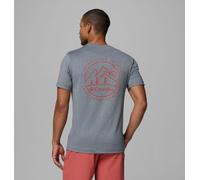 Columbia - Maglia tecnica e grafica Parsons Point™ - Grigio - Taglia XL - Uomo
