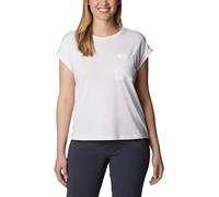 Columbia Maglietta a Maniche Corte Donna Trek™ Bianco