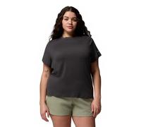 Columbia T-shirt tecnica Parsons Point™ con logo manica corta Nero XS Donna