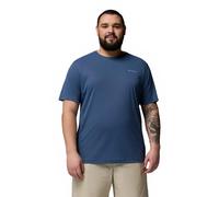 Columbia - Zero Rules™ Light SS Crew Blu - Abbigliamento XL Blu