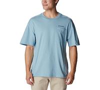 Columbia Maglietta da uomo Break It Down, blu pietra, XXL