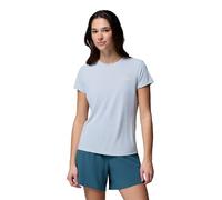 Columbia Maglietta Tecnica a Maniche Corte Leggera da Donna Zero Rules, Grigio Cirrus, L