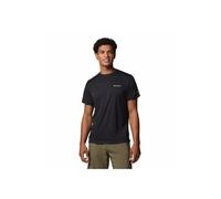 Columbia Maglietta Tecnica a Maniche Corte Leggera Zero Rules da Uomo, Nera, L