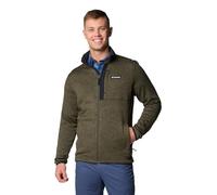 Columbia Maglione Meteo Full Giacca in Pile con Zip Intera, Greenscape Heather, XL Uomo