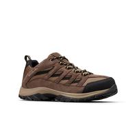 Columbia Men's Crestwood Wide Hiking Shoe, Dark Brown, Baker, 12 US