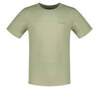 Columbia Men's Rapid Ridge Back Graphic Tee 2, Short Sleeve T-Shirt, Safari/Heavenly Horizons, XL