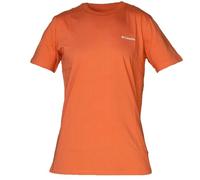 Columbia - Rapid Ridge II - T-shirt rossa con grafica sul retro-Rosso M