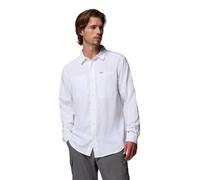 Columbia Men's Silver Ridge Utility Lite Long Sleeve, White, Small