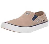 Columbia Men's Slack Tide Slip PFG Boat Shoe, Oxford Tan/Carbon, 11