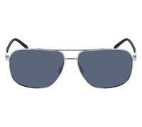 Columbia Men's Sunglasses C115SP MIST TRAIL - Shiny Gunmetal/Silver Mirror L with Silver Mirror Lens