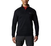 Columbia Men's Tall Hart Mountain II Half Zip, Black, X-Large/Tall