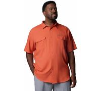 Columbia Men's Utilizer 2 Solid Short Sleeve Shirt, Short Sleeve Shirt, Tuscan, M