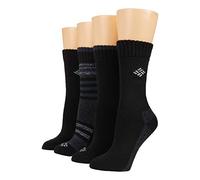 Columbia Moisture Control Stripe 4-Pack Black/Black Women's 4-10