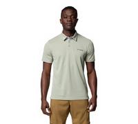 Polo Columbia Nelson Point manica corta verde biancastro - XXL
