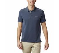 Columbia Polo Nelson Point Collegiate Navy da Uomo M Blu