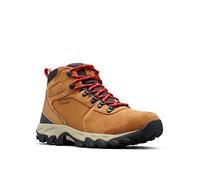 Scarponi Columbia Newton Ridge Plus II Suede Waterproof marrone chiaro rosso - 42.5
