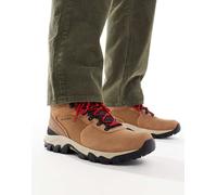Columbia - Newton Ridge Plus II WP - Scarponcini da hiking impermeabili in camoscio color cuoio-Marrone 45