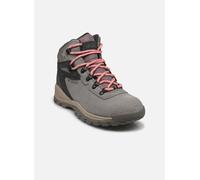 Scarponi Columbia Newton Ridge Plus Waterproof Amped grigio fumo rosa donna - 38