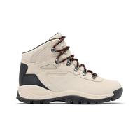 Columbia Newton Ridge Plus WP Amped, Scarponi da trekking ed escursionismo da donna, a vita media, grigio nuvola/rosso papavero, taglia 42