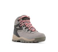 Scarponi Columbia Newton Ridge Plus Waterproof Amped grigio fumo rosa donna - 41.5