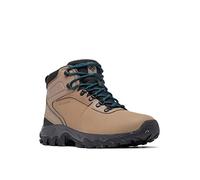 Columbia Newton Ridge WP Omni-Heat 2, Scarponi da trekking alta Uomo, Ash Brown/Night Wave , 42 EU