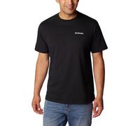 T-shirt Columbia North Cascades manica corta nero bianco - M