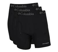 Columbia Omni Freeze Zero Boxer Brief 3 Pack Corti, Nero, M (Pacco da 3) Uomo