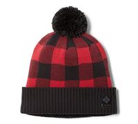 Columbia Palmer Peak Pom - Berretto unisex con motivo a giglio rosso, taglia unica