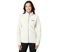 Columbia Panorama Full Zip, Giacca In Pile Con Cerniera Intera Donna, Chalk, Taglia S