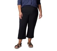 Columbia Pantaloni da Trekking Capri da Donna per Tutte Le Stagioni, Nero, Large/23 Inseam