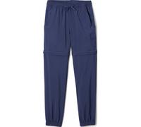 Columbia - Pantaloni di escursionismo con protezione solare - Silver Ridge Utility Convertible Pant Nocturnal in Poliestere Riciclato - Taglia XL - Blu navy