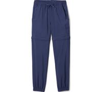 Columbia - Pantaloni di escursionismo con protezione solare - Silver Ridge Utility Convertible Pant Nocturnal in Poliestere Riciclato - Taglia S - Blu navy