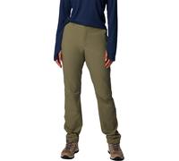 Columbia - Pantaloni idrorepellenti - Leslie Falls Pant II Stone Green per Donne in Pelle - Taglia Regular - Verde Verde Regular