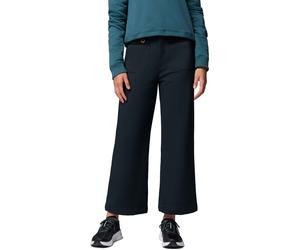 Columbia - Pantaloni svasati in softshell - High Cascades Wide Leg Softshell Pant Black per Donne in Softshell - Taglia 8 US - Nero