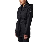 Columbia Pardon My Trench impermeabile da donna, Donna, Impermeabile, 1839842, Nero, XL
