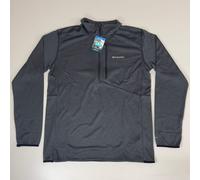 Columbia Park Vista Pile Mezza Cerniera Omni-Wick Uomo Taglia L Nero Erica