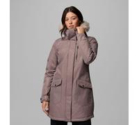 Columbia - Parka lungo in piumino sintetico Suttle Mountain™ - Marrone - Taglia L - Donna