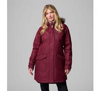 Columbia - Parka lungo in piumino sintetico Suttle Mountain™ - Rosso - Taglia L - Donna