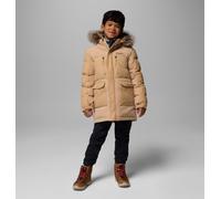 Giacca con cappuccio Columbia Marquam Peak Fusion II Parka beige bambino - S