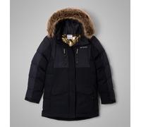 Giacca con cappuccio Columbia Marquam Peak Fusion III Parka nero asfalto bambina - S