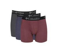 Columbia Performance Cotton Stretch Boxer Brief - 3 Pack Boxer Corti Uomo (Pacco da 3)