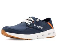 Columbia PFG Bahama X Relaxed - Scarpa da Barca da Uomo, Collegiate Navy/Spark Orange, 7
