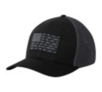 Columbia PFG Mesh Pesce Bandiera Palla cap Cappelli da Pesca, Nero/Grafite, S/M Unisex-Adulto