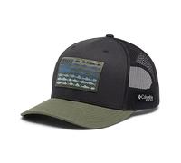 Columbia PFG Fish Flag Mesh Snap Back-Basso cap, Squalo/Cipresso (eredità), One Size Unisex-Adulto