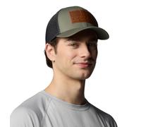 Columbia PFG Leather Fish Flag Mesh Ball cap Coperchio, Cipresso/Squalo, L/XL Unisex-Adulto