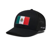Columbia PFG Mesh cap, Nero/Nero/Messico Pesce Bandiera, L/XL
