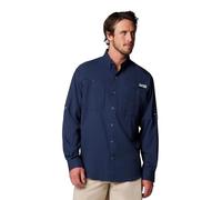 Columbia Tamiami II LS Shirt, Parte superiore in tessuto, Asciugatura rapida, Design traspirante, Maniche convertibili, Porta-attrezzi - da uomo
