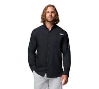 Columbia Tamiami II LS Shirt, Parte superiore in tessuto, Asciugatura rapida, Design traspirante, Maniche convertibili, Porta-attrezzi - da uomo