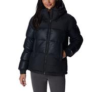 Columbia Pike Lake 2 Hooded Insulated Jacket, Piumino Con Cappuccio Donna, Black, Taglia L